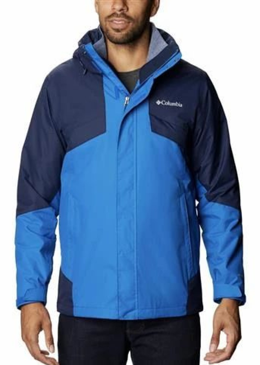 Ski Jackets * | Columbia Men'S Bugaboo Ii Fleece Interchange Jacket Bright Indigo