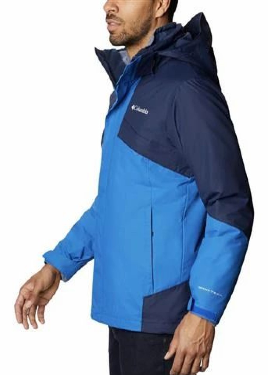 Ski Jackets * | Columbia Men'S Bugaboo Ii Fleece Interchange Jacket Bright Indigo