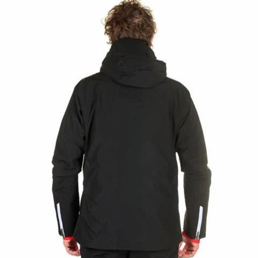 Ski Jackets * | Descente Men'S Swiss Insulated Jacket Black