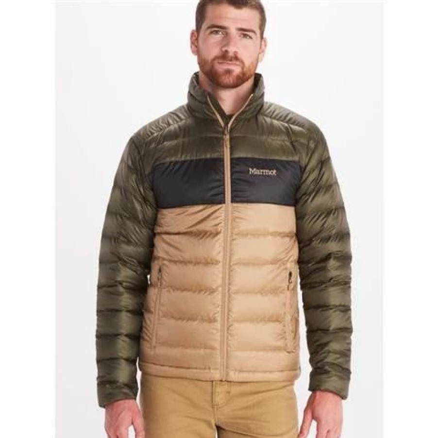 Ski Jackets * | Marmot Men'S Ares Jacket Nori / Black