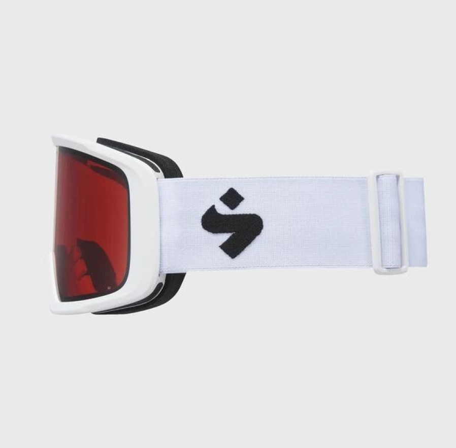 Goggles * | Sweet Protection Firewall Goggle In White With Orange Lens