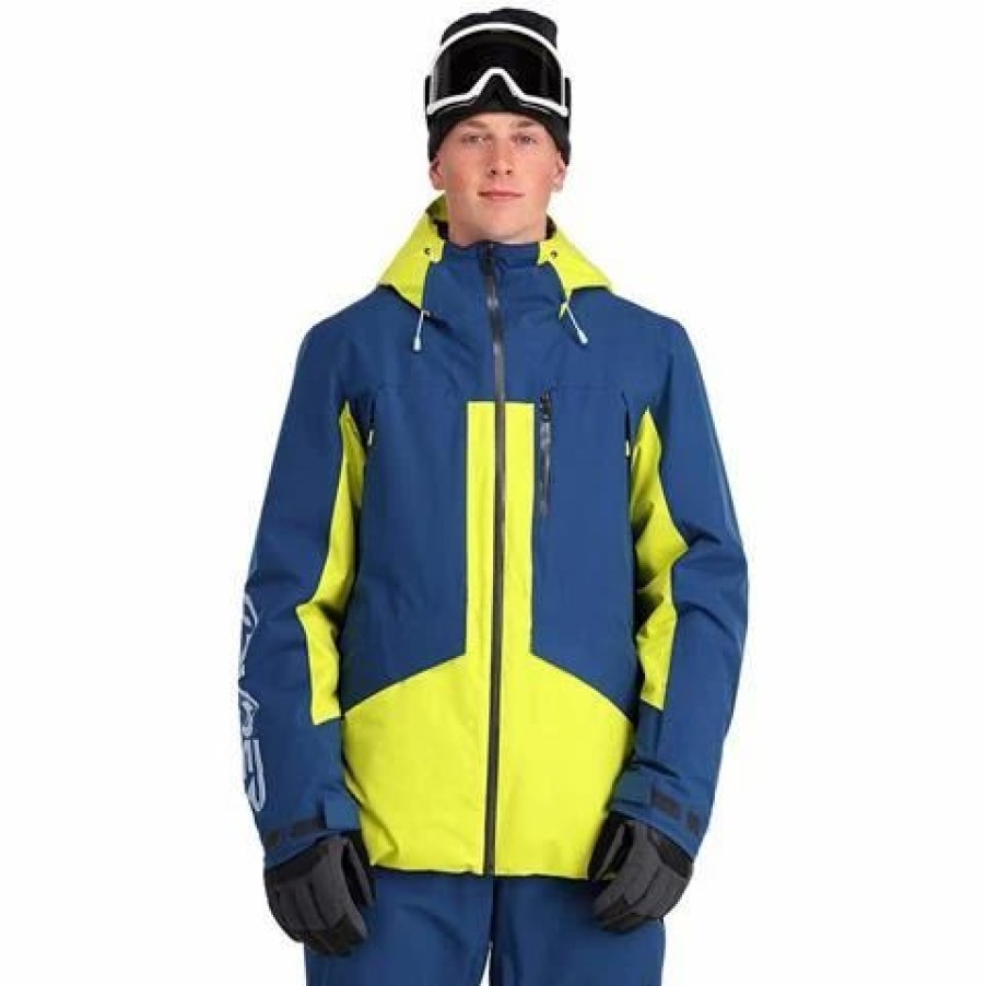 Ski Jackets * | Spyder Men'S Anthem Gtx Insulated Jacket