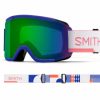 Goggles * | Smith Squad In Lapis Risoprint With Chromapop Everyday Green Mirror Lens