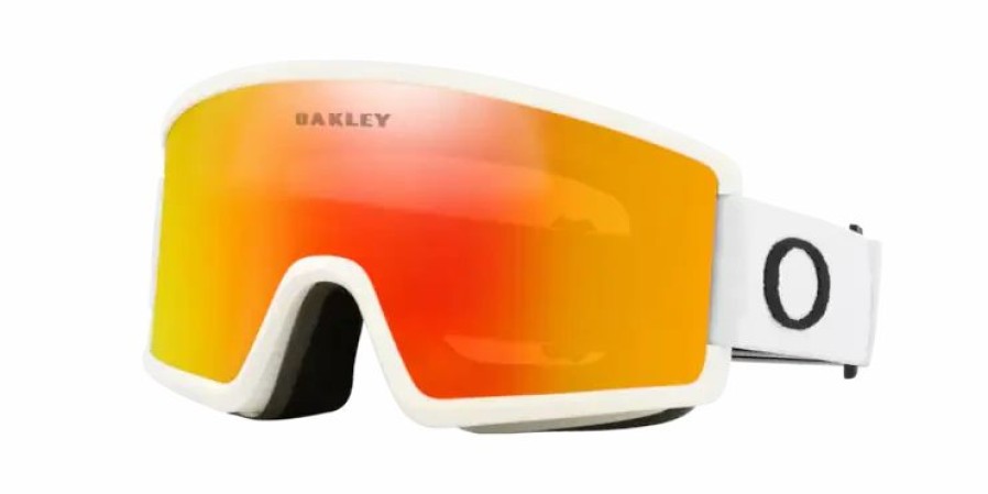 Goggles * | Oakley Target Line M Snow Goggles Matwht/Fireiri