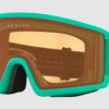 Goggles * | Oakley Target Line M Goggle In Celeste With Persimmon Lens