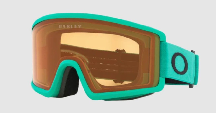 Goggles * | Oakley Target Line M Goggle In Celeste With Persimmon Lens