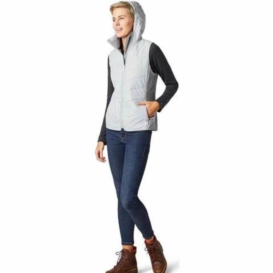 Vests * | Smartwool Women'S Smartloft Hoodie Vest