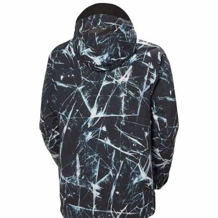 Ski Jackets * | Helly Hansen Men'S Ullr Z Insulated Anorak Black Ice