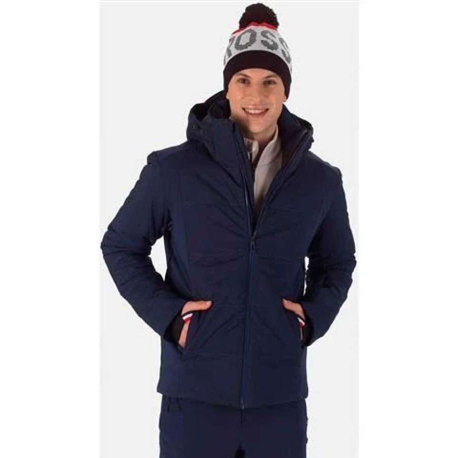 Ski Jackets * | Rossignol Men'S Roc Jacket Dark Navy