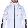 Ski Jackets * | Descente Men'S Pablo Jacket Super White