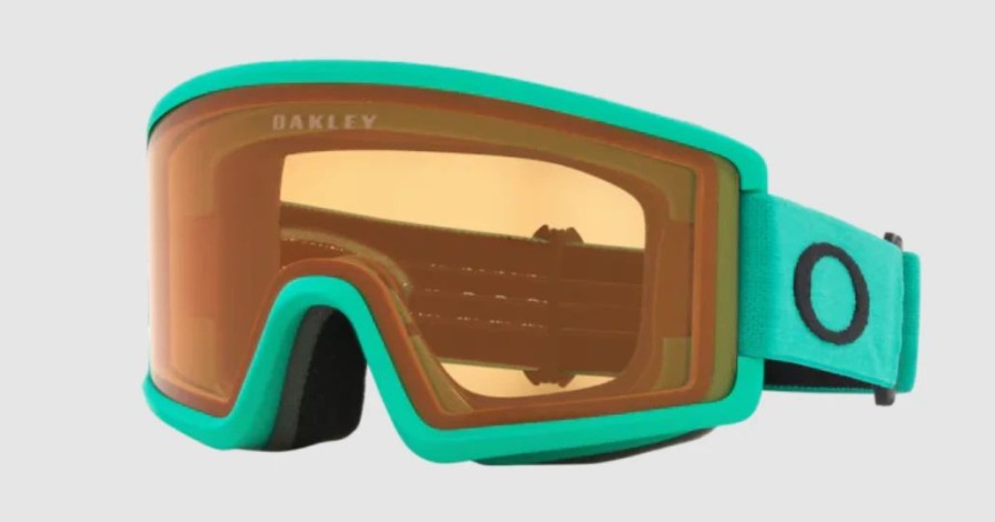 Goggles * | Oakley Target Line S Goggle In Celeste With Persimmon Lens