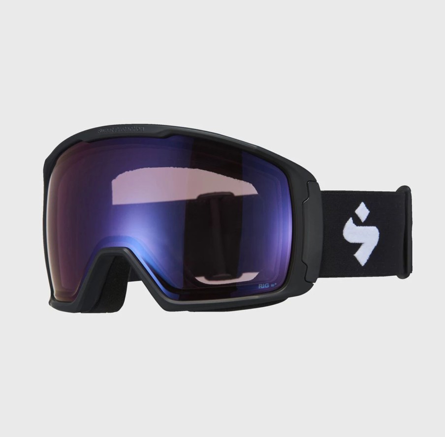 Goggles * | Sweet Protection Clockwork Max Rig Goggle Blk/Ameth Vlt