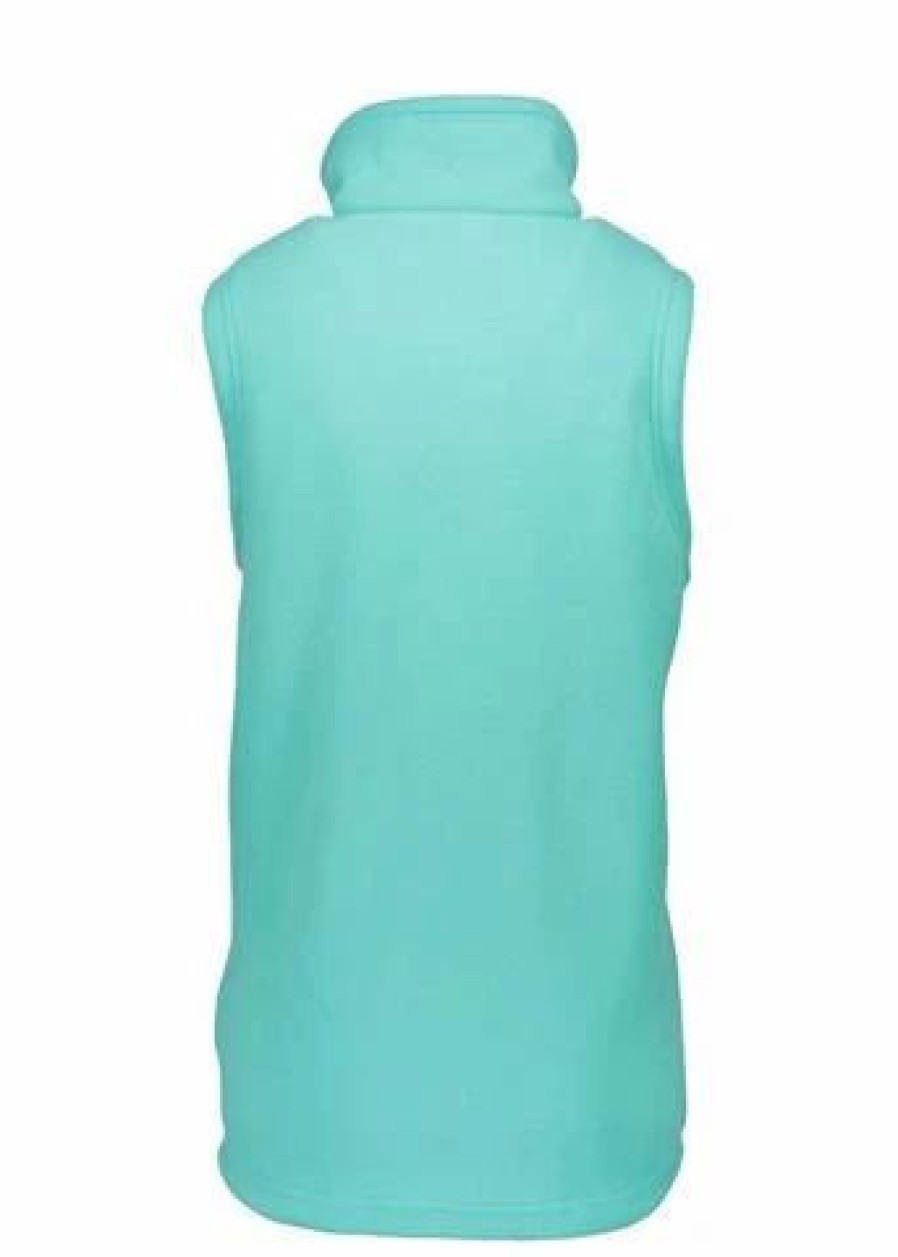 Vests * | Obermeyer Women'S Jana Fleece Vest Out To Sea (19085)