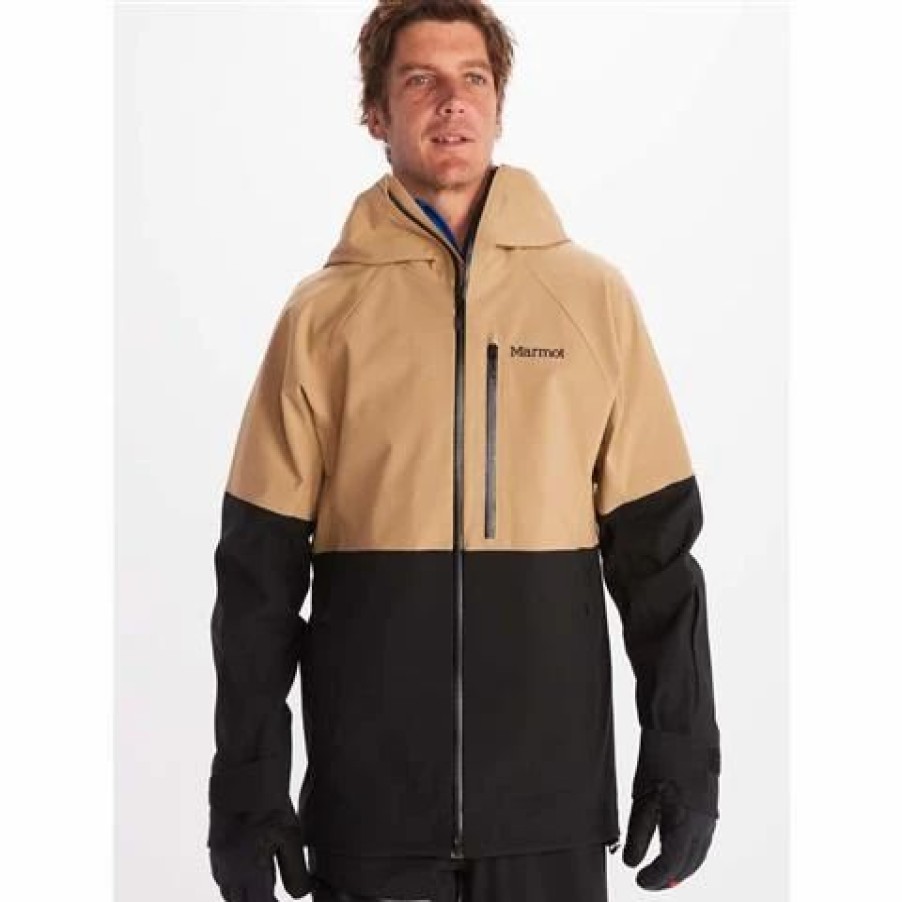 Ski Jackets * | Marmot Men'S Refuge Pro Jacket Shetland / Black