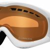 Goggles * | Dragon Alliance Dragon Dxs Goggle In White With Lumalens Amber Lens