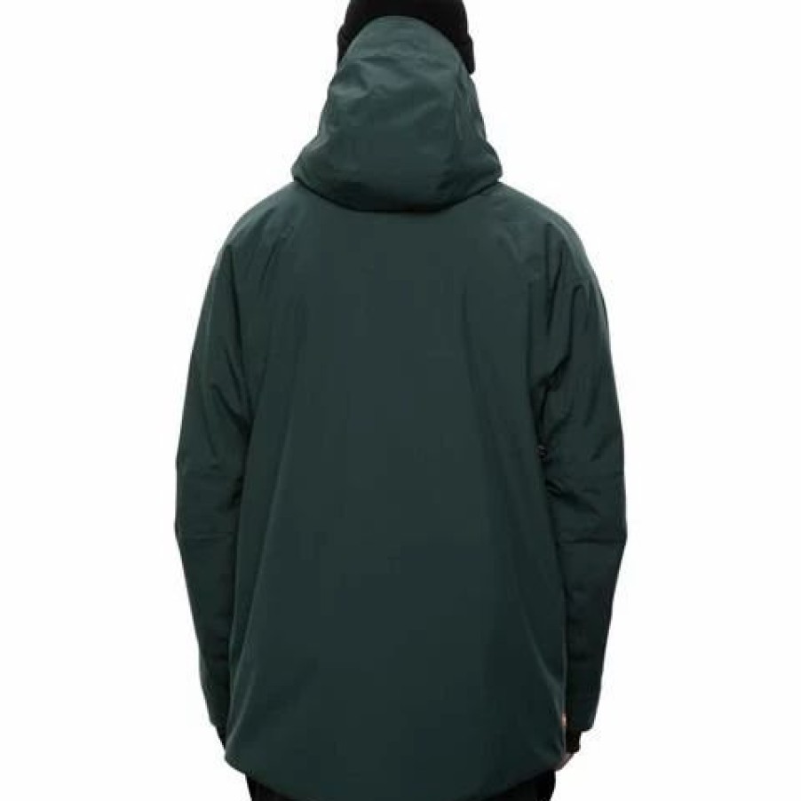 Ski Jackets * | 686 Men'S Glcr Hydrastash Reverse Insulated Jacket Dark Spruce