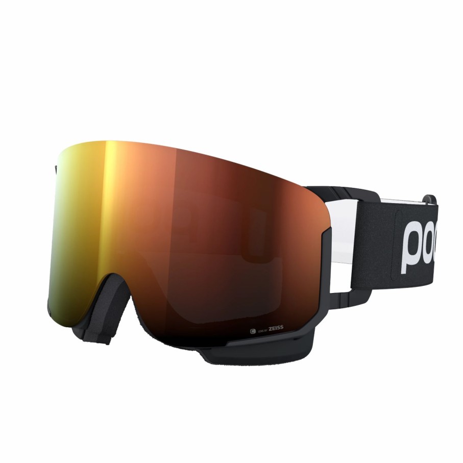 Goggles * | Poc Nexal Clarity Goggle Ur Blk/Spek Org