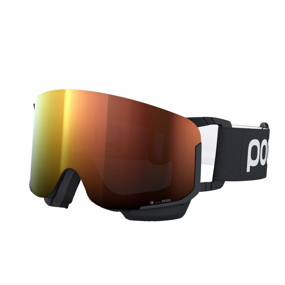 Goggles * | Poc Nexal Mid Clarity Goggle Ur Blk/Spek Org