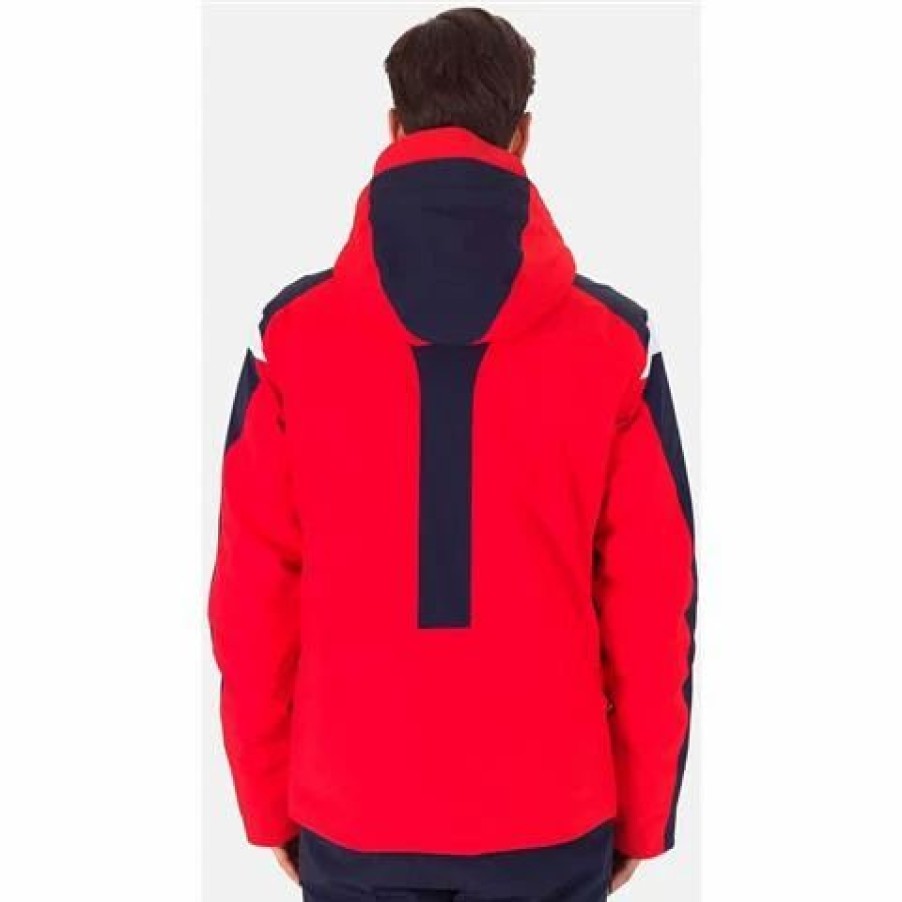 Ski Jackets * | Rossignol Men'S Aerial Jacket Sports Red