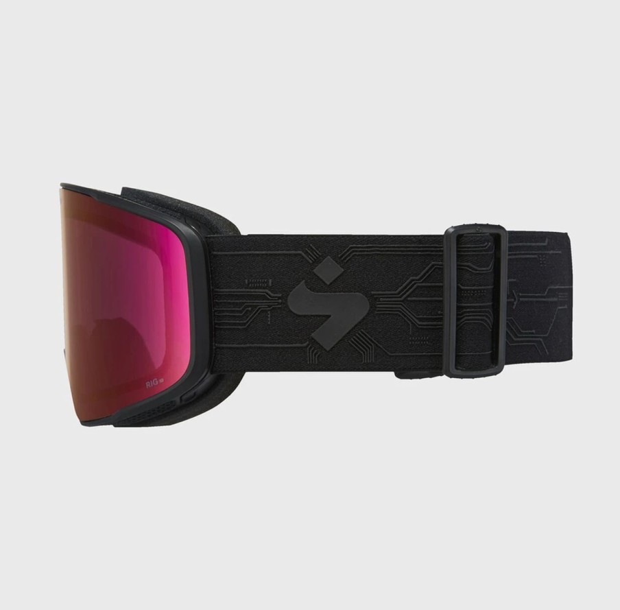 Goggles * | Sweet Protection Boondock Rig Reflect Goggles Team Edition In Matte Black/Terje Haakonsen