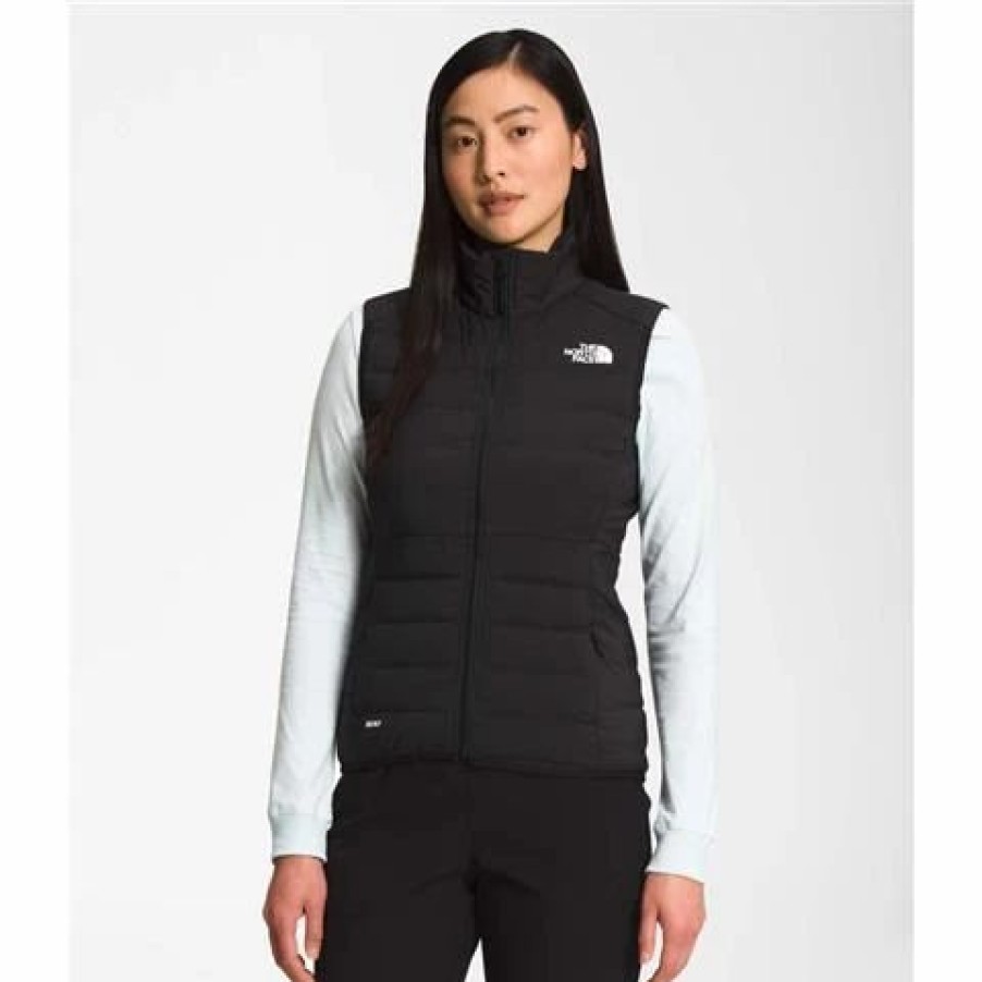 Vests * | The North Face Women'S Belleview Stretch Down Vest Tnf Black