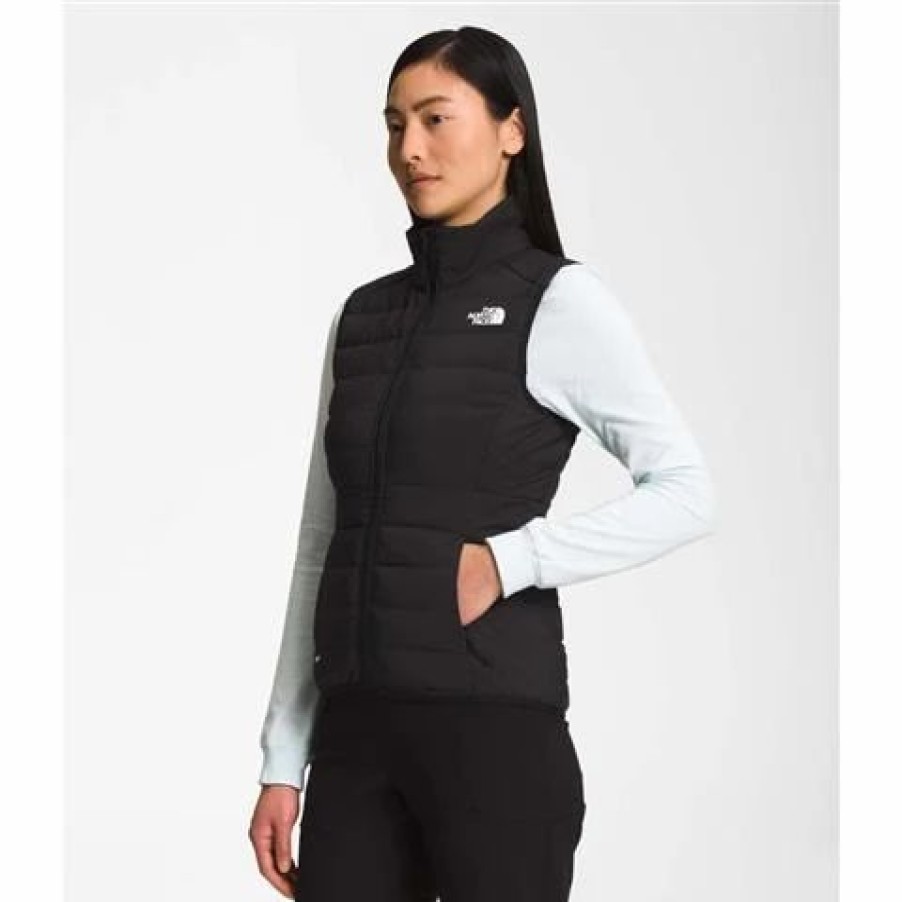 Vests * | The North Face Women'S Belleview Stretch Down Vest Tnf Black