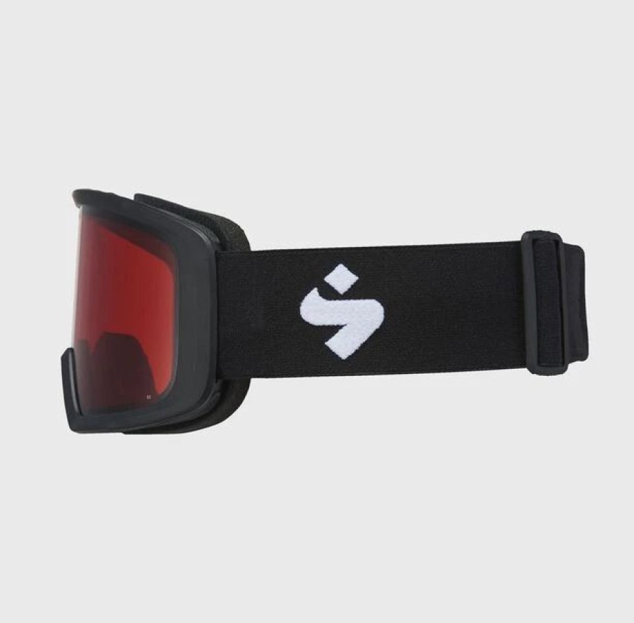 Goggles * | Sweet Protection Firewall Goggle In Matte Black With Orange Lens