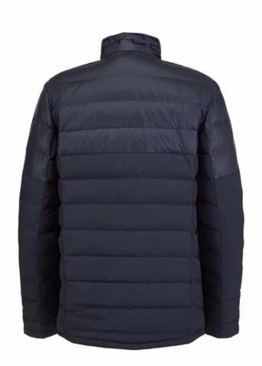 Ski Jackets * | Spyder Men'S Timeless Down Jacket Ebony