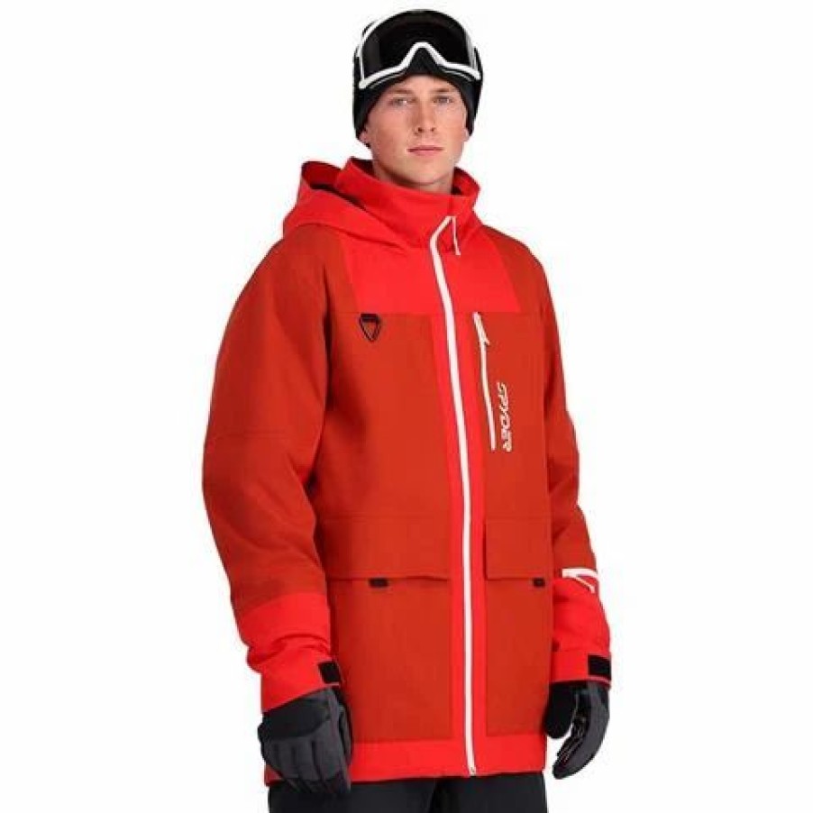 Ski Jackets * | Spyder Men'S Field Gtx Jacket