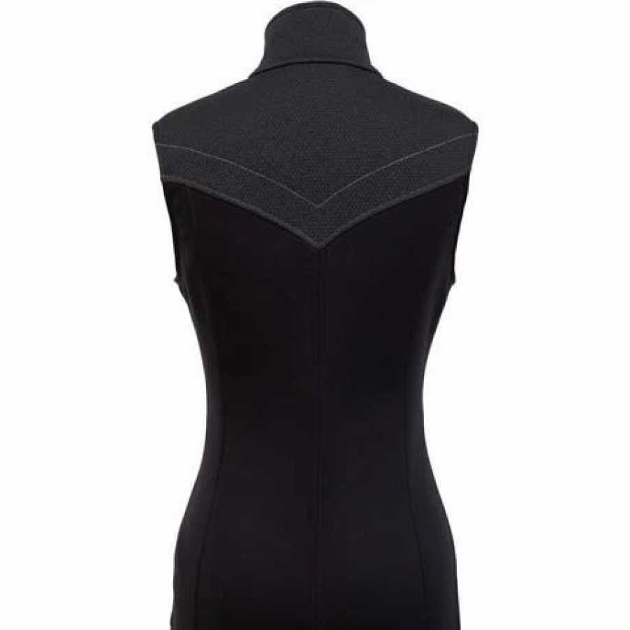 Vests * | Spyder Spyder Encore Fleece Vest Women'S Black