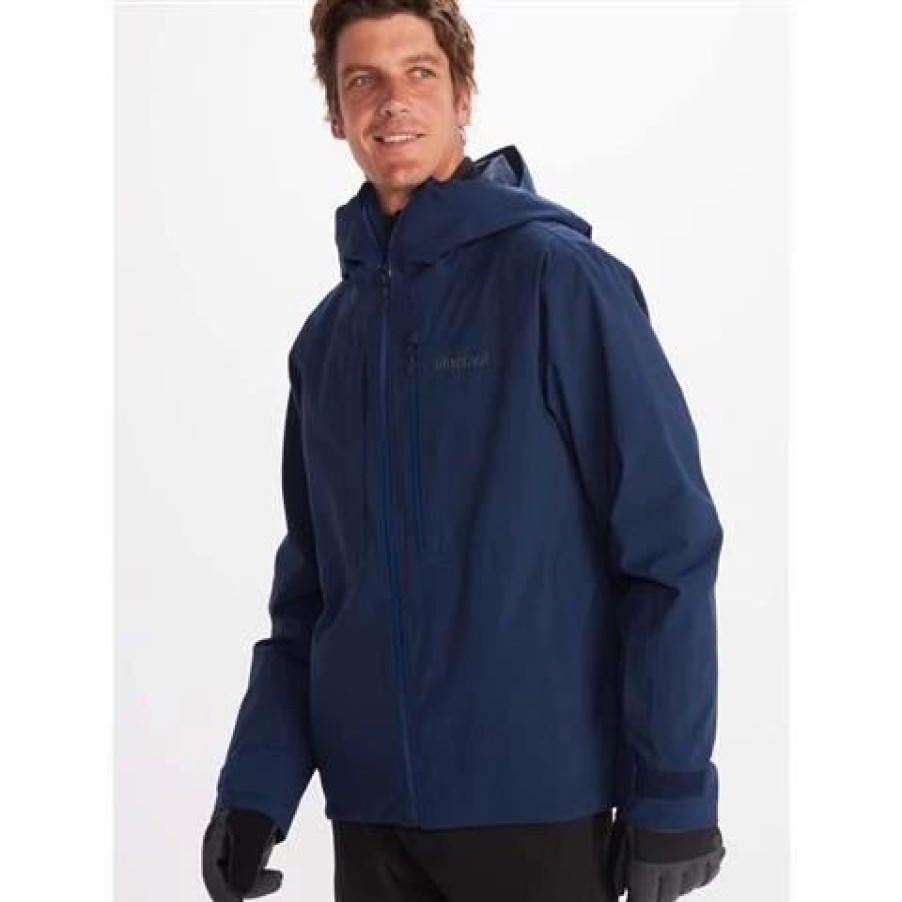 Ski Jackets * | Marmot Men'S Refuge Jacket Arctic Navy