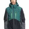 Ski Jackets * | Quiksilver Quiksilver Mission Plus Jacket Men'S June Bug (Gsr0)