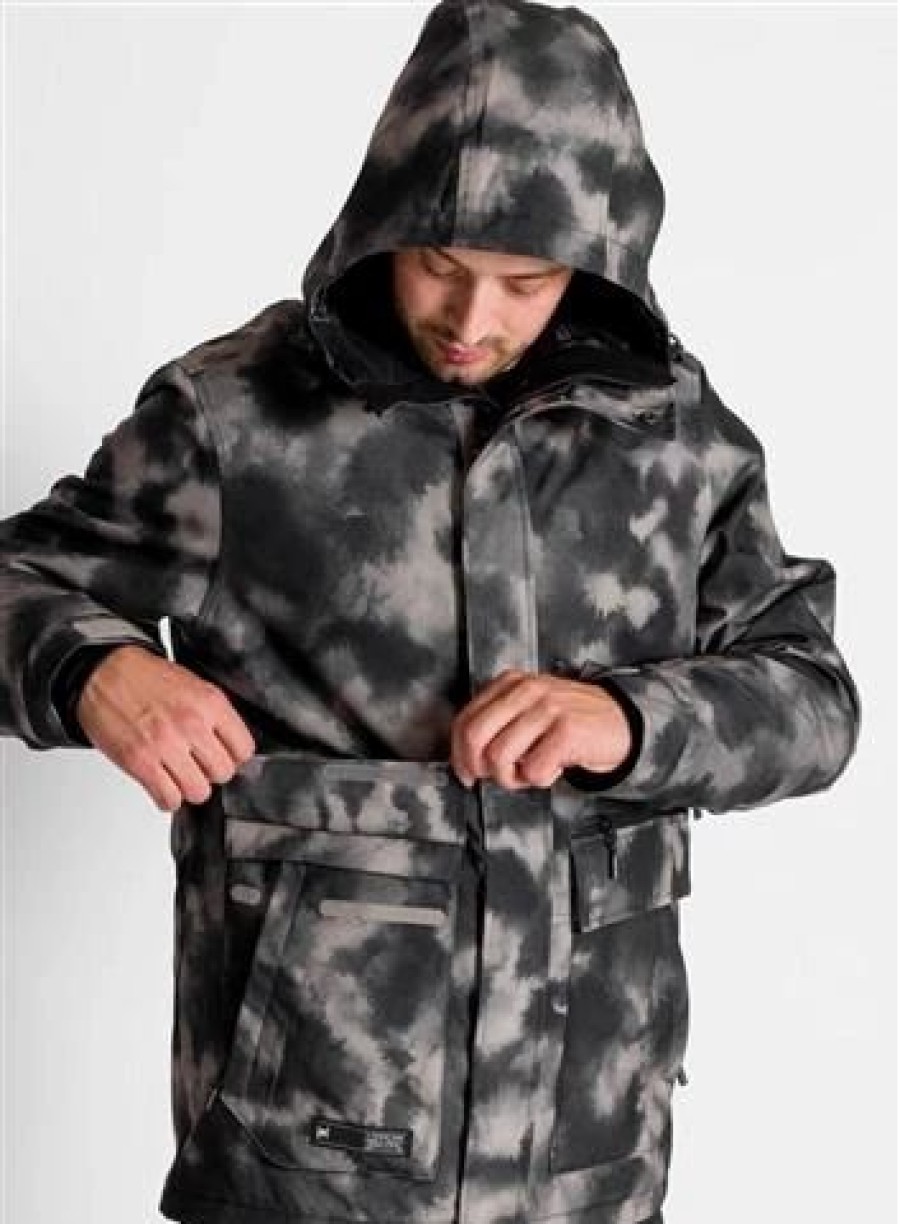 Ski Jackets * | L1 Premium Goods Men'S Legacy Jacket M-Tie Dye Camo