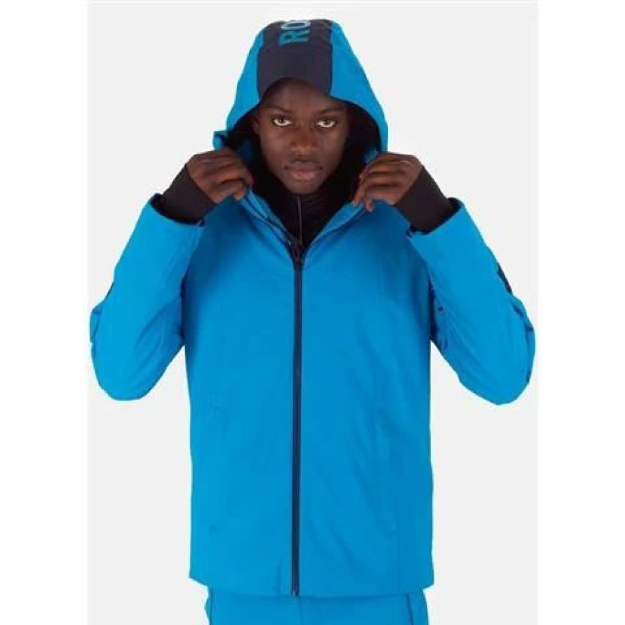 Ski Jackets * | Rossignol Men'S Controle Jacket Blue